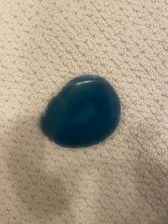Raw Edge Blue Agate Belt Buckle main image 5